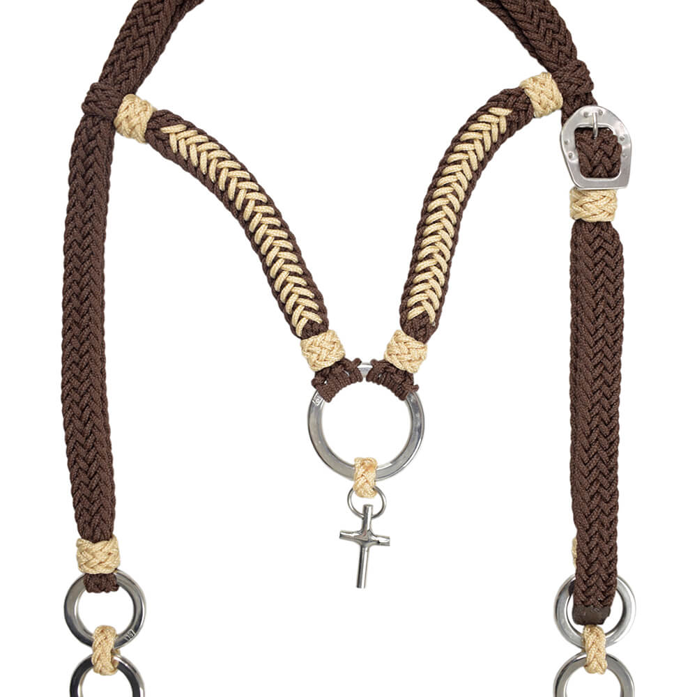 Traia de corda Vertentes SV30030 - Marrom com beje