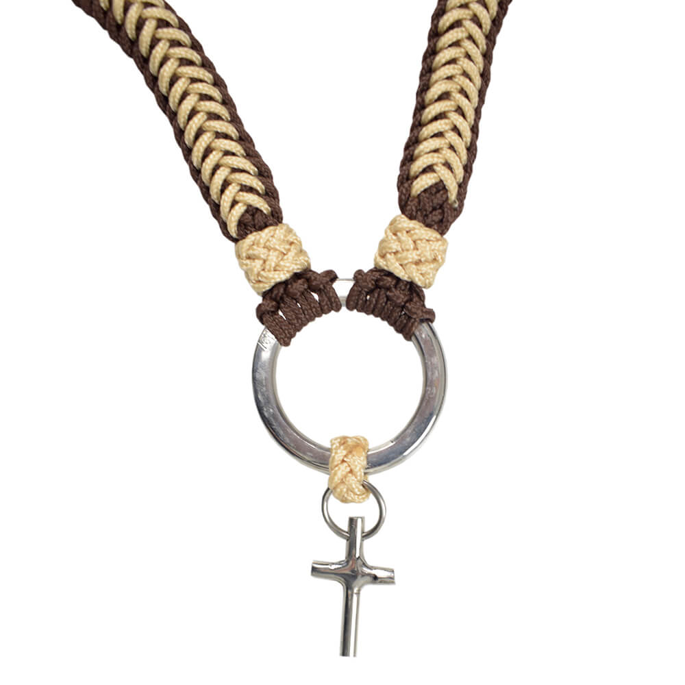 Traia de corda Vertentes SV30030 - Marrom com beje