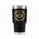 Copo Térmico Inox haras CB com Tampa 473mL - Preto