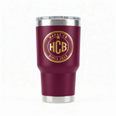 Copo Térmico Inox haras CB com Tampa 473mL - ROSA