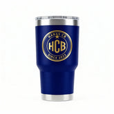 Copo Térmico Inox haras CB com Tampa 473mL - AZUL