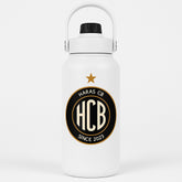 Garrafa Térmica haras CB 950ml Oficial BRANCO