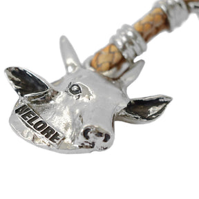 Chaveiro de Couro Cru Nelore SV5785