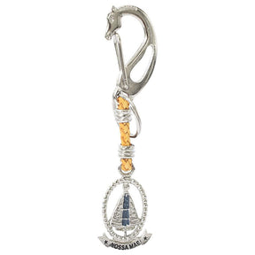 Chaveiro de Couro Cru Nossa Mãe SV8379