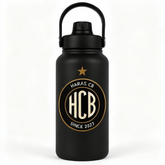 Garrafa Térmica haras CB 950ml Oficial PRETO