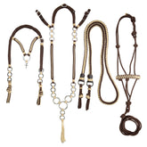 Traia de corda Vertentes SV30030 - Marrom com beje