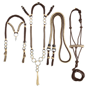 Traia de corda Vertentes SV30030 - Marrom com beje