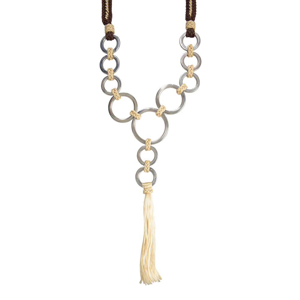 Traia de corda Vertentes SV30030 - Marrom com beje